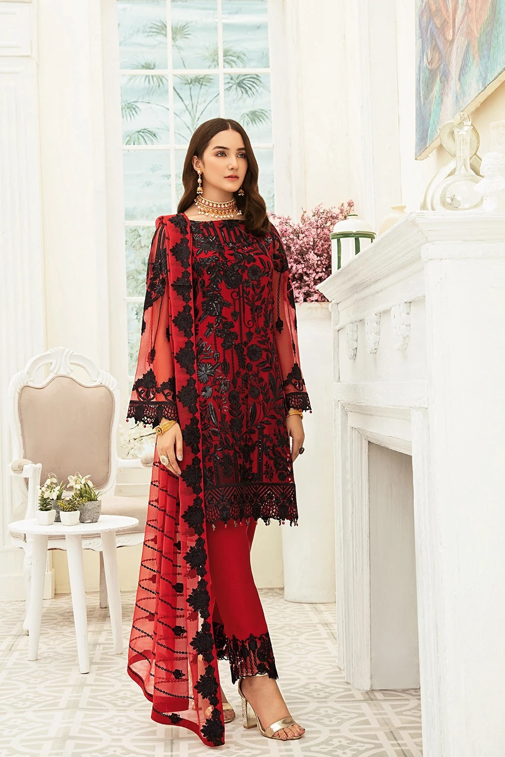 Ramsha Luxury Chiffon Embroidered Collection  -100% Original Guaranteed