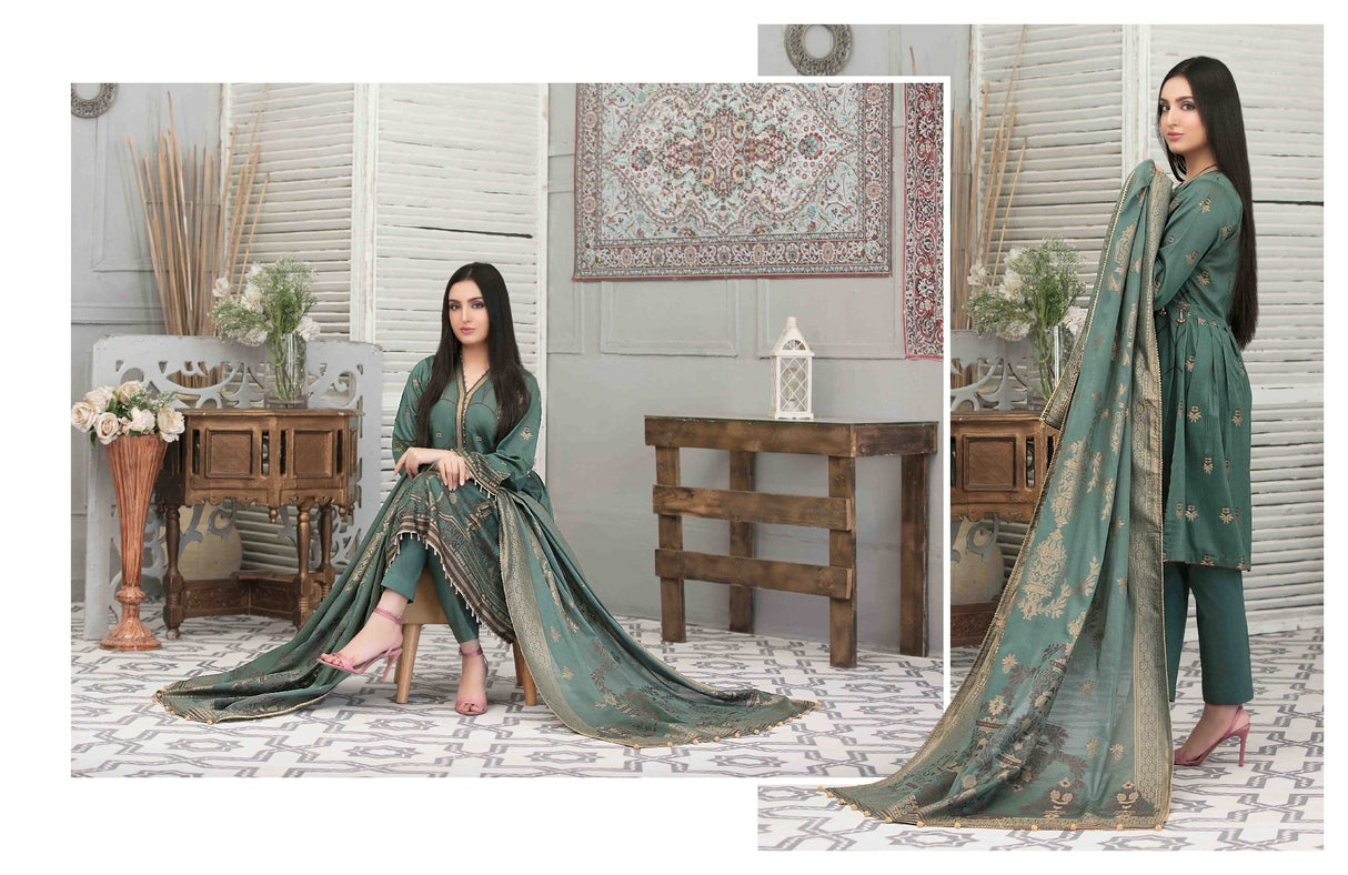 Bold with Gold By Tawakkal Embroidered Lawn Collection 2021 -100% Original Guaranteed