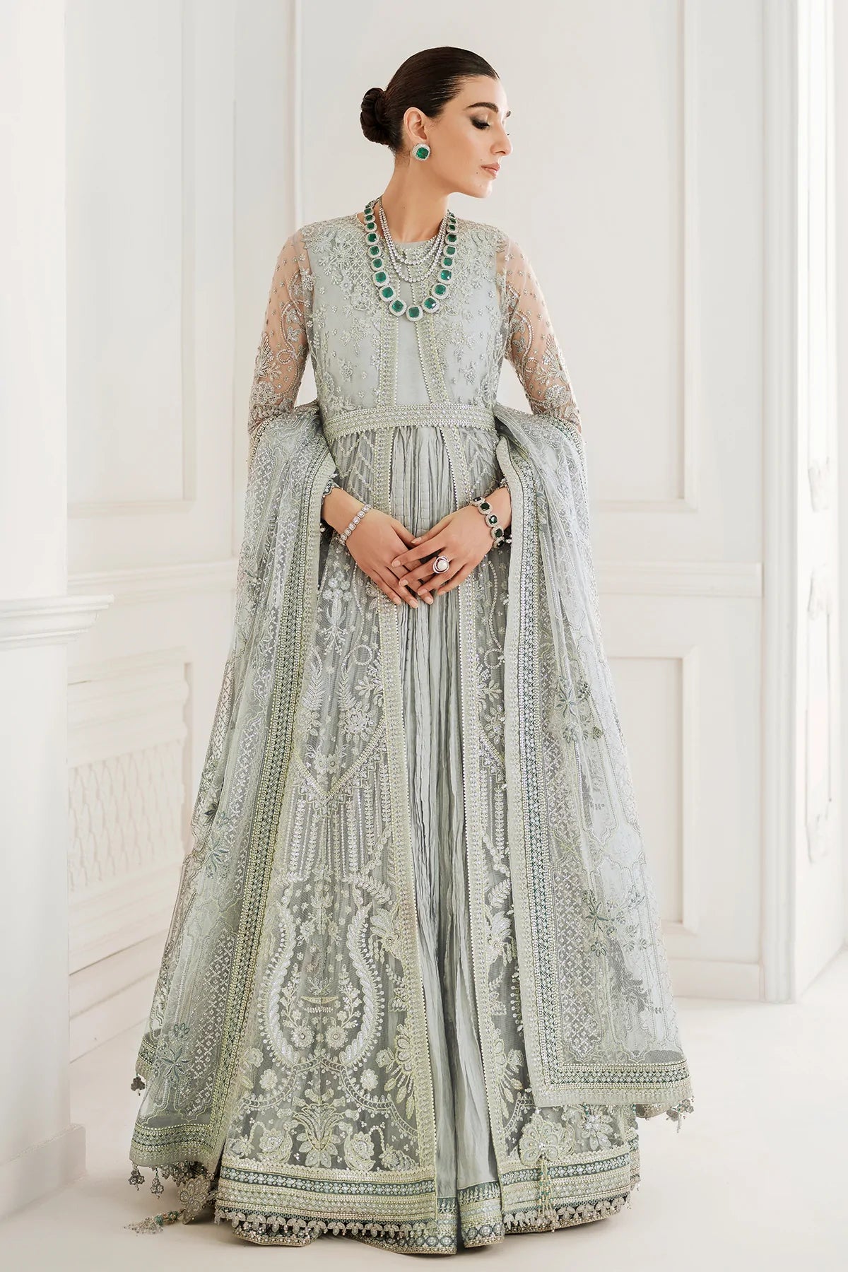 Chantelle - Embroidered Chiffon By Baroque Luxury Collection 100% Original