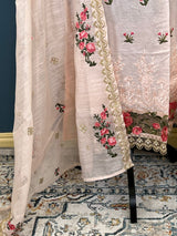 Pakistani Stitched Luxury Embroidered lawn Salwar kameez ready to ship