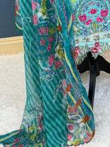 Pakistani Stitched lawn Embroidered Salwar kameez ready to ship