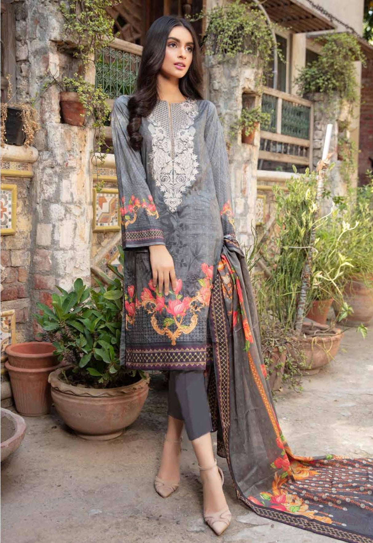 Johra AniQ Lawn Embroidered 2021 Collection -100% Original Guaranteed
