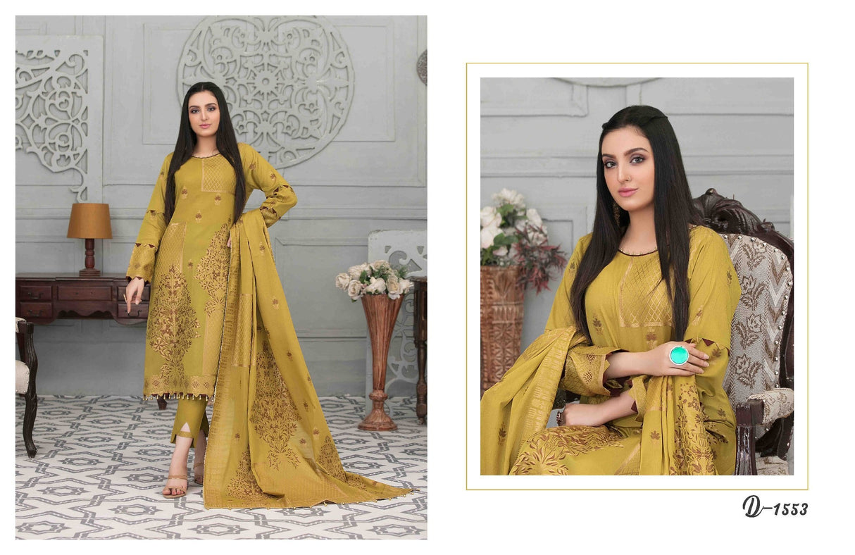Bold with Gold By Tawakkal Embroidered Lawn Collection 2021 -100% Original Guaranteed