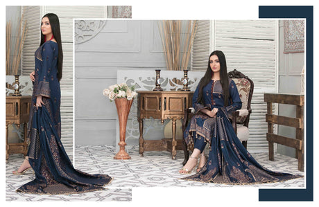Bold with Gold By Tawakkal Embroidered Lawn Collection 2021 -100% Original Guaranteed