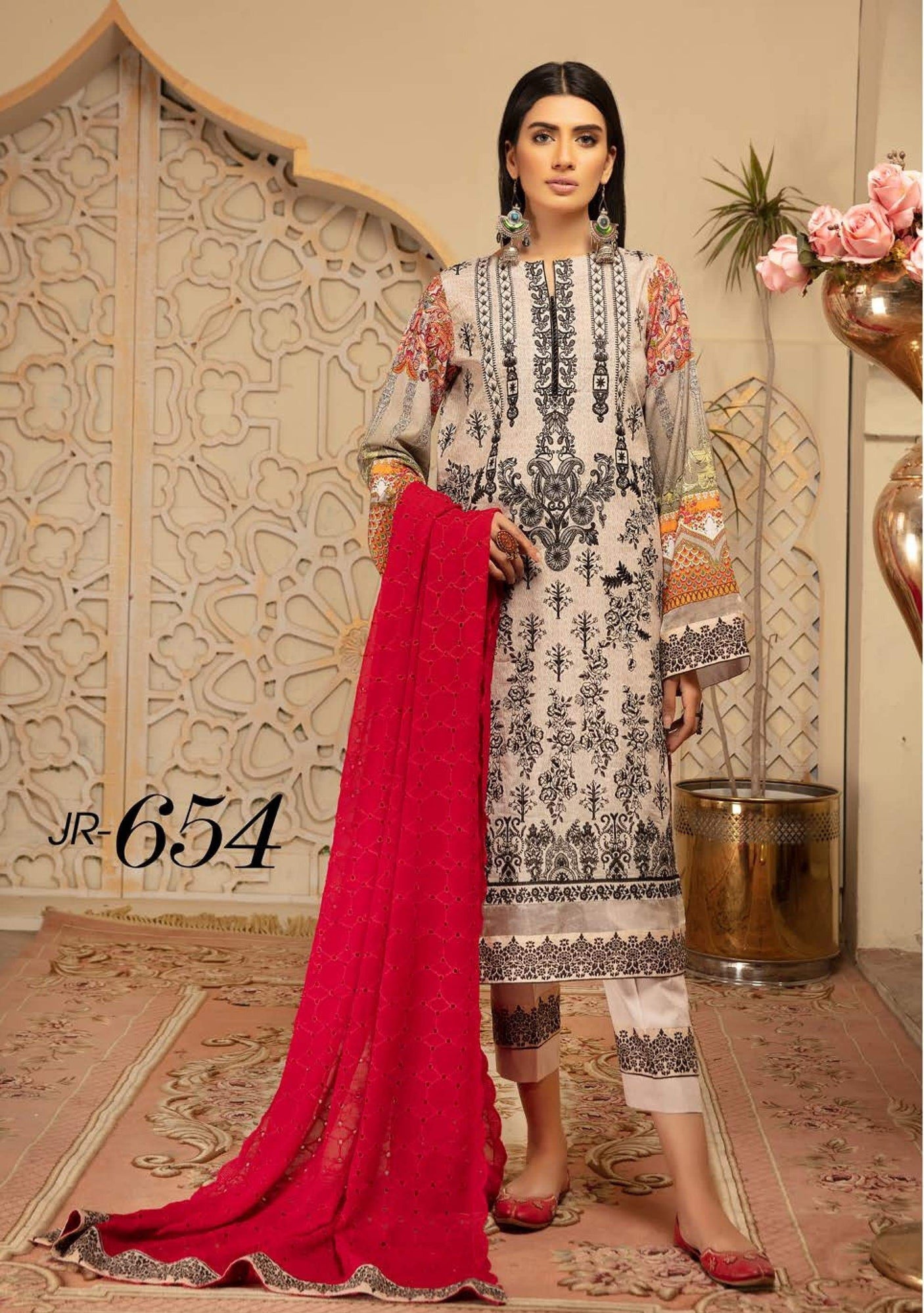 VIVA by Johra Embroidered Lawn Collection 2021 -100% Original Guaranteed