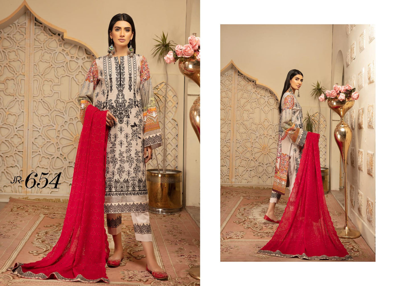 VIVA by Johra Embroidered Lawn Collection 2021 -100% Original Guaranteed