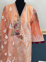 Pakistani Stitched Embroidery Party Wear Dresses Ready To Ship