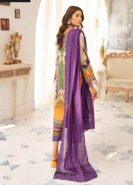 AZALEA By Johra Embroidered Lawn Collection 2021 -100% Original Guaranteed