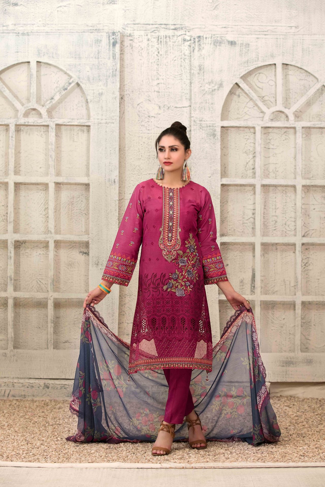 PLATIUM EDITION By Tawakkal Embroidered Lawn Collection 2021 -100% Original Guaranteed