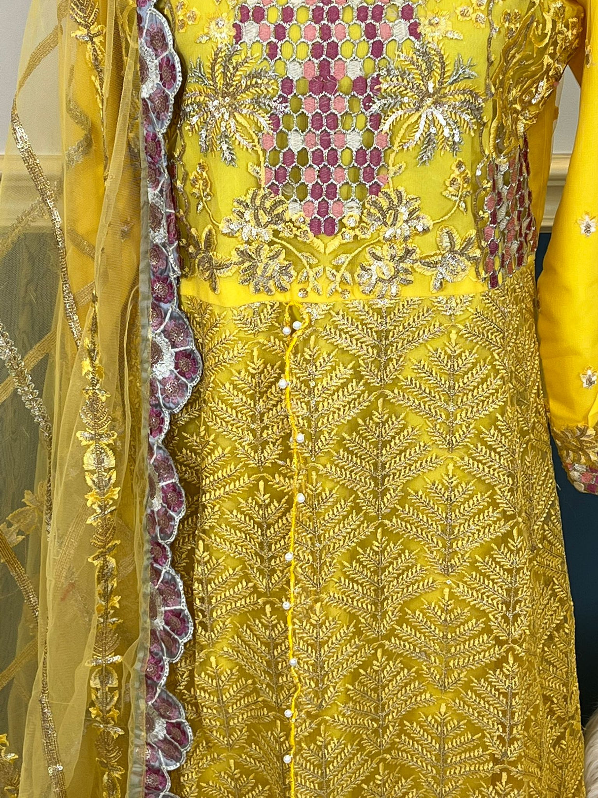 Pakistani Embroidered Party wear  Ready To Ship