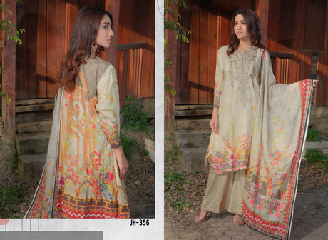 Johra AniQ Lawn Embroidered 2021 Collection -100% Original Guaranteed