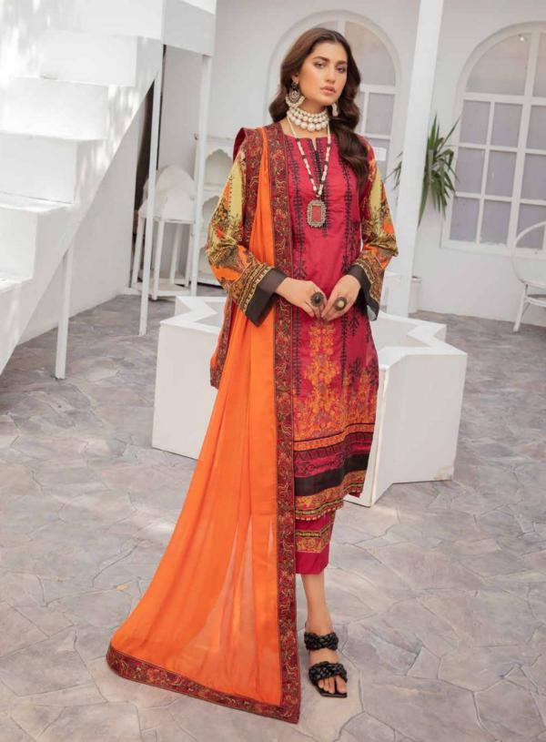 AZALEA By Johra Embroidered Lawn Collection 2021 -100% Original Guaranteed