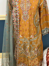 Pakistani Embroidered Party wear  Ready To Ship