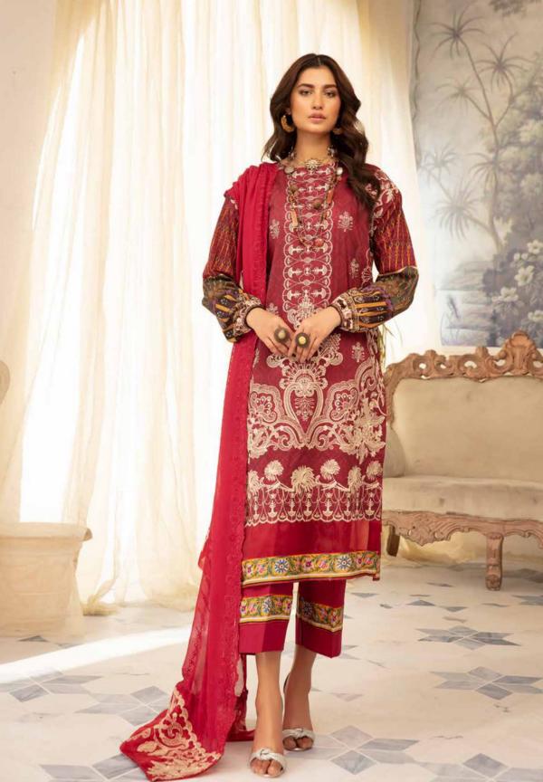 AZALEA By Johra Embroidered Lawn Collection 2021 -100% Original Guaranteed