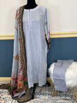 Luxury Embroidered lawn Ready To Ship