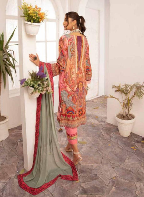 AZALEA By Johra Embroidered Lawn Collection 2021 -100% Original Guaranteed
