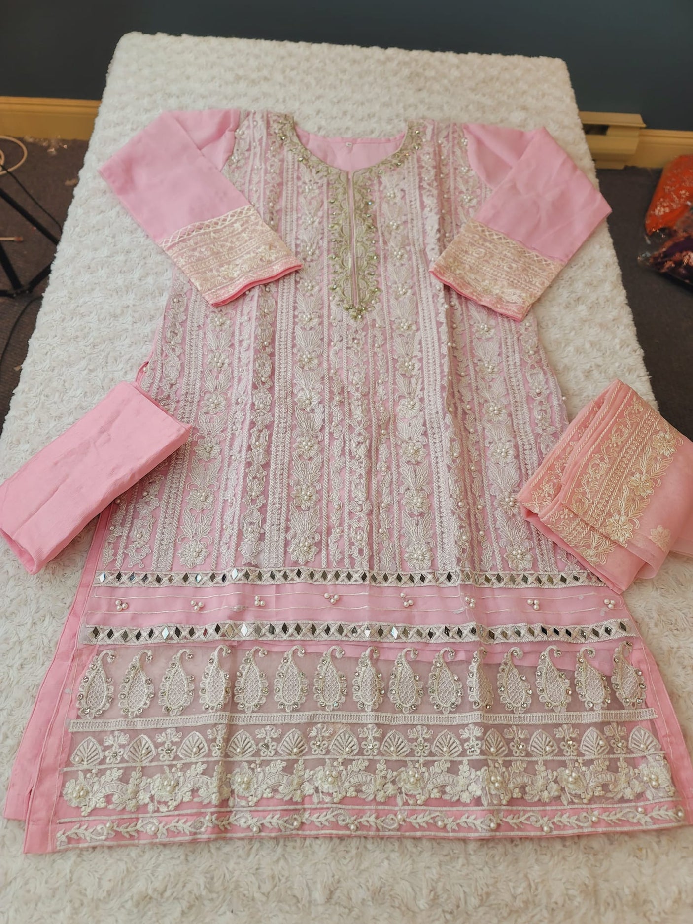 Pakistani Embroidered Party wear  Ready To Ship