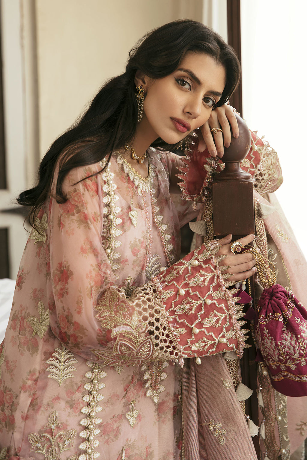 Dhoop Kinara By Afrozeh Embroidered Chiffon Collection