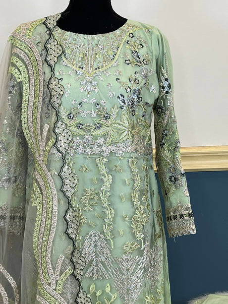 Pakistani Embroidered Party wear  Ready To Ship