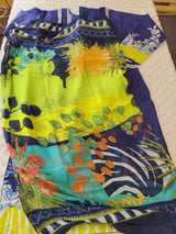 Pakistani Stitched lawn Embroidered Salwar kameez ready to ship