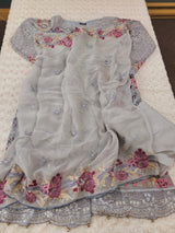 Pakistani Stitched Embroidery Party Wear Dresses Ready To Ship