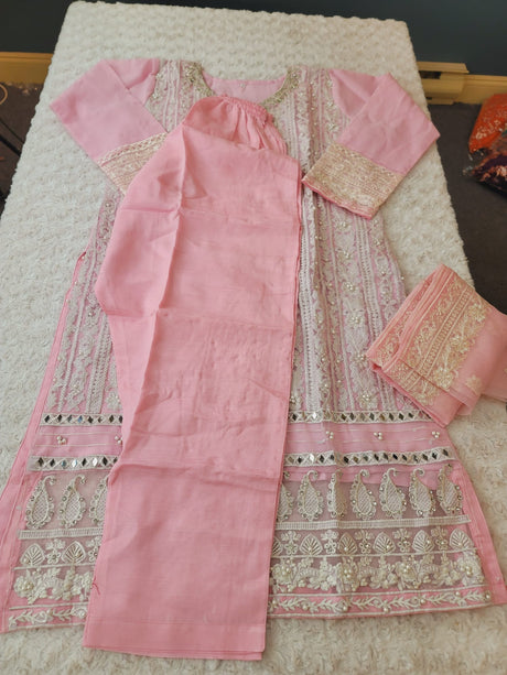 Pakistani Embroidered Party wear  Ready To Ship