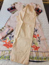 Indian Cotton Stitched Embroidery Suit Ready To Ship