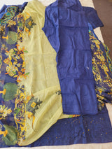 Pakistani Stitched lawn Embroidered Salwar kameez ready to ship