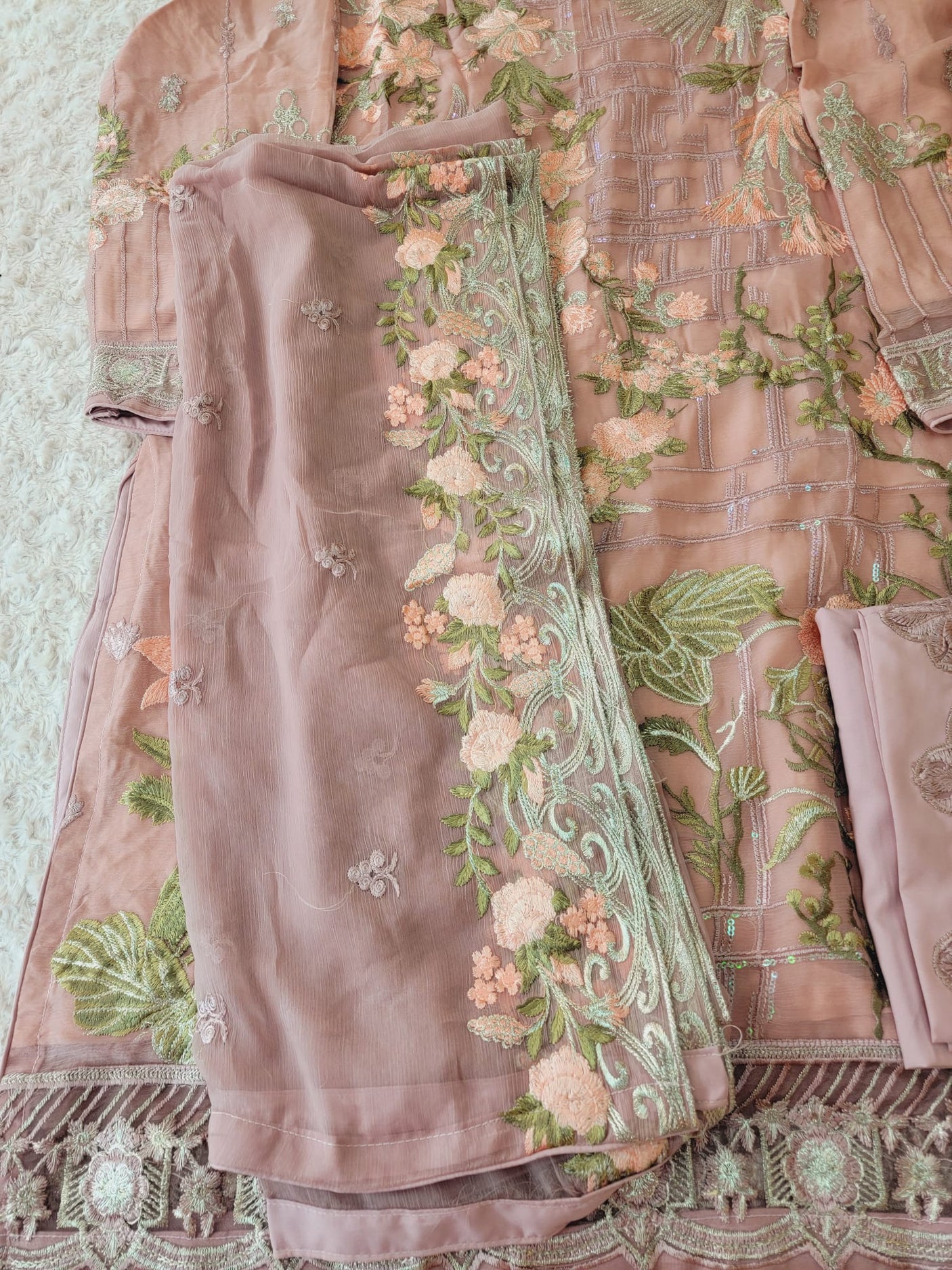 Pakistani Stitched Embroidery Party Wear Dresses Ready To Ship