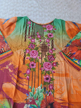 Pakistani Stitched lawn Embroidered Salwar kameez ready to ship