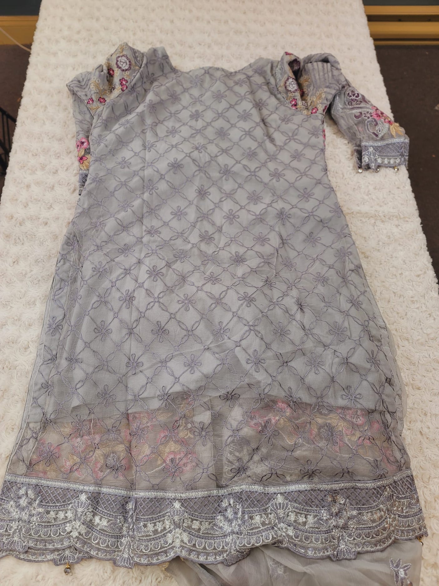 Pakistani Stitched Embroidery Party Wear Dresses Ready To Ship
