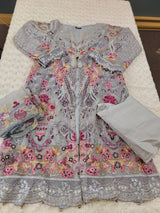 Pakistani Stitched Embroidery Party Wear Dresses Ready To Ship