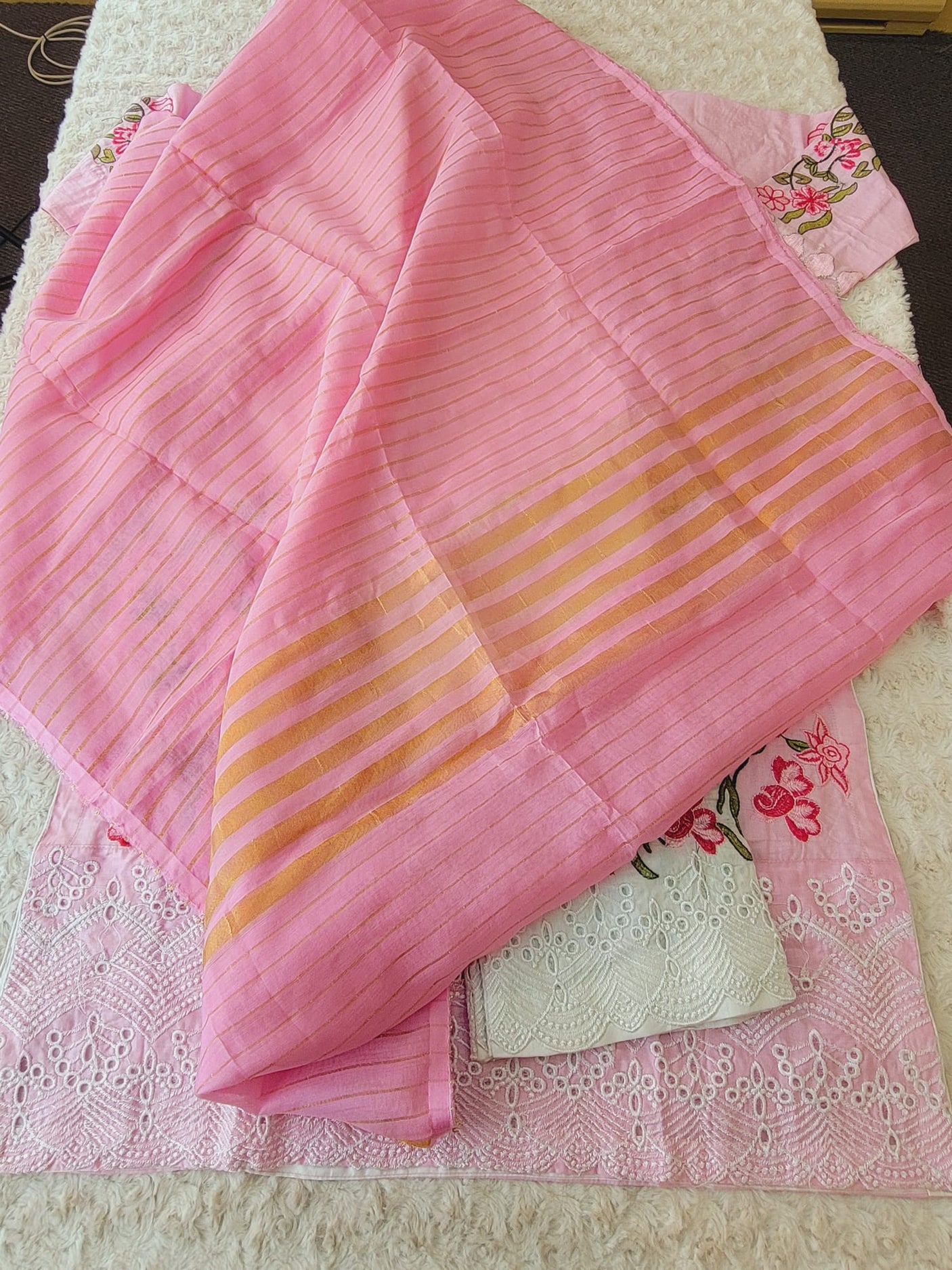 Pakistani Stitched Embroidery luxury  lawn Dresses Ready To Ship