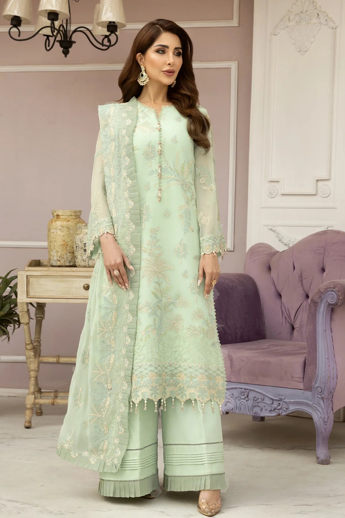 Dhaagay By Alizeh Luxury Chiffon Collection-100% Original