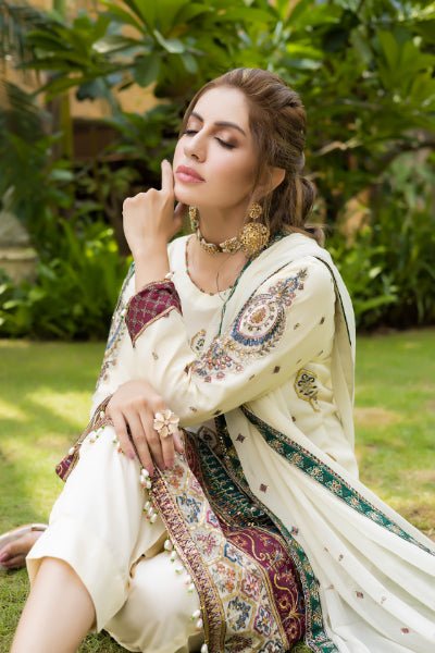 Mizka by Mi-Creation Luxury  Embroidered Chiffon Collection-100% Original