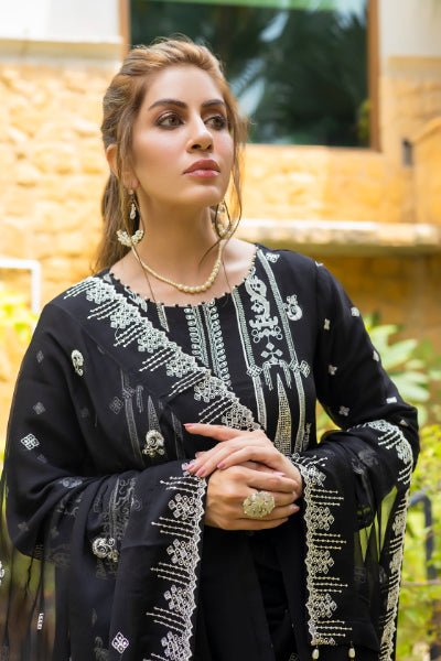 Mizka by Mi-Creation Luxury  Embroidered Chiffon Collection-100% Original