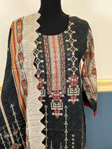 Bin Saeed original embroidered lawn Collection