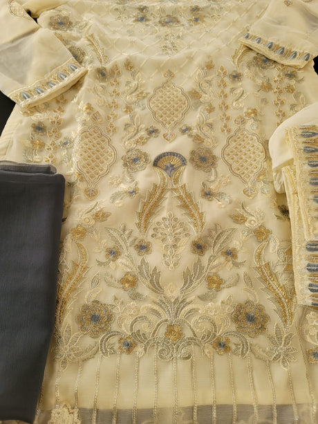 Pakistani Stitched Embroidery Party Wear Dresses Ready To Ship