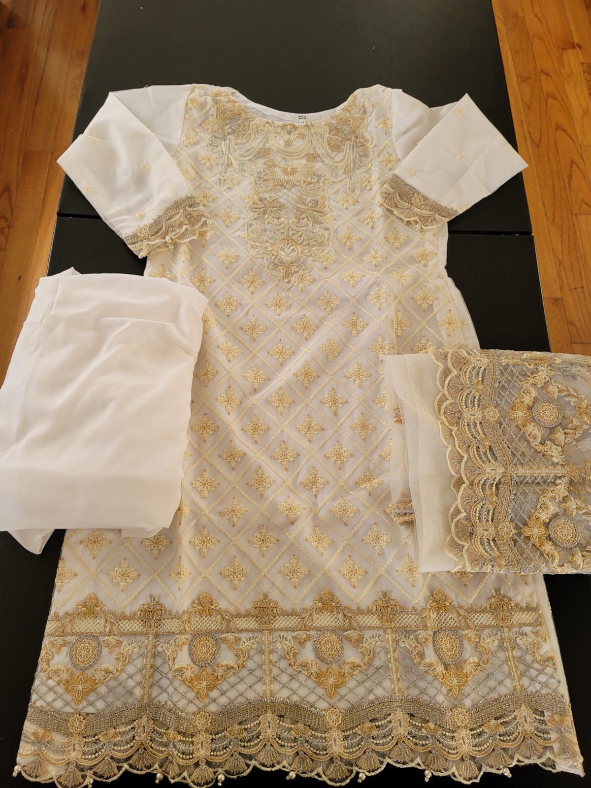 Pakistani Stitched Embroidery Party Wear Dresses Ready To Ship