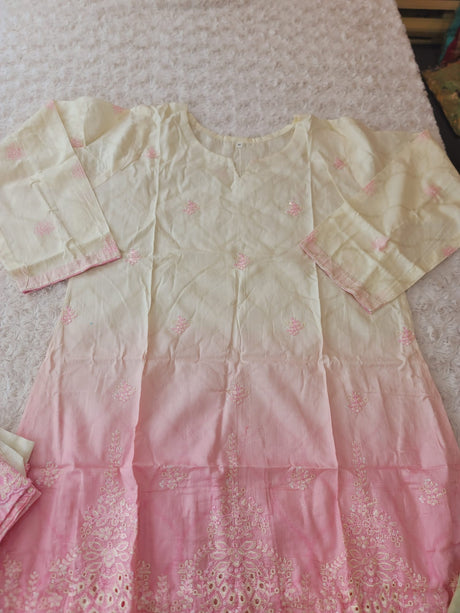 Pakistani Stitched lawn Embroidered Salwar kameez ready to ship