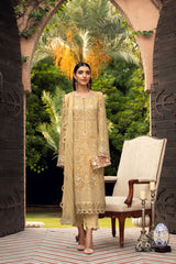 FARASHA EMBROIDERED CHIFFON COLLECTION-100% Original Guaranteed