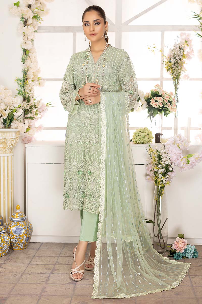 Camellia By Adan’s Libas Embroidered Chiffon Collection