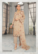 Zuha By Zylish Book Chiffon Collection -100% Original Guaranteed