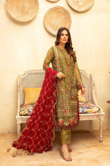 Lamore Organza Collection by Adan’s Libas Chiffon Collection 2021 -100% Original Guaranteed