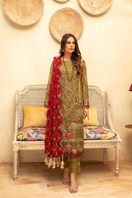 Lamore Organza Collection by Adan’s Libas Chiffon Collection 2021 -100% Original Guaranteed