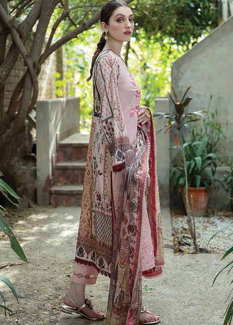 Aabyaan Embroidered Lawn Collection-100% Original Guaranteed