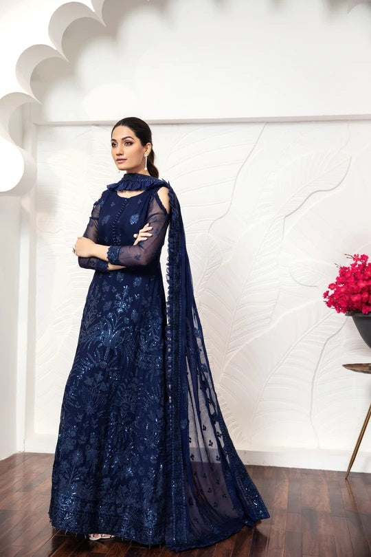 Alizeh Fashion By Bilal's Embroidered Chiffon Collection 2021 -100% Original Guaranteed