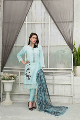 Chloe Schiffli Lawn By Tawakkal 100% Original