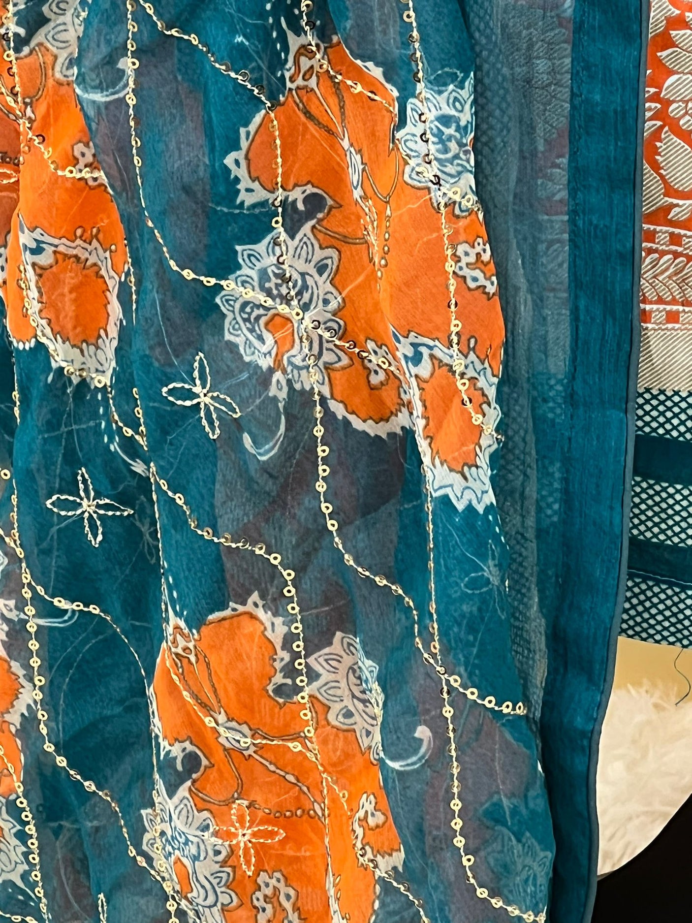 Pakistani Stitched lawn Embroidered Salwar kameez ready to ship