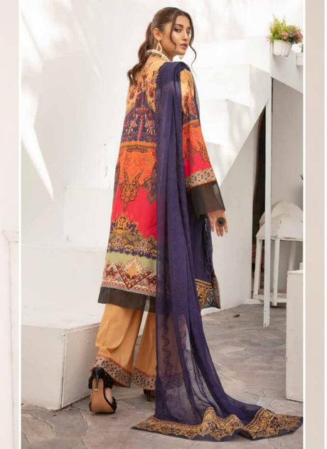 AZALEA By Johra Embroidered Lawn Collection 2021 -100% Original Guaranteed